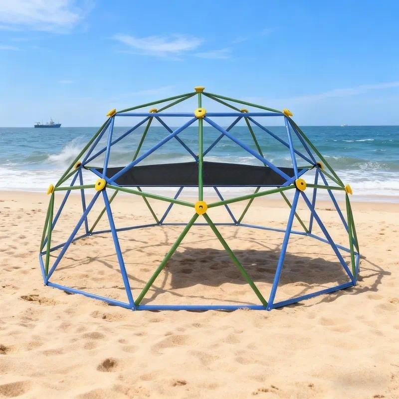 Kids Outdoor Climbing Dome - 10ft Climbing Dome with Grip for