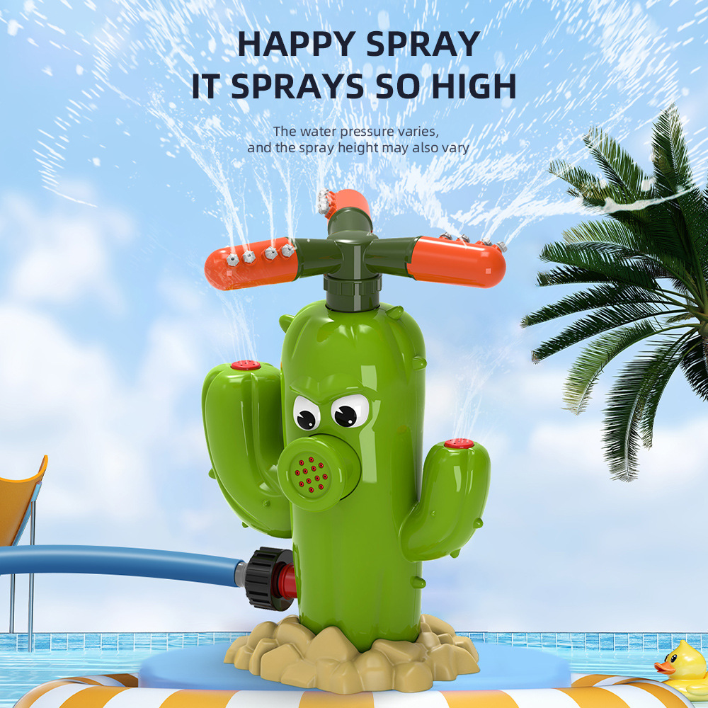 Cactus Cartoon Sprinkler Outdo - Kids Outdoor Yard Tools review and price