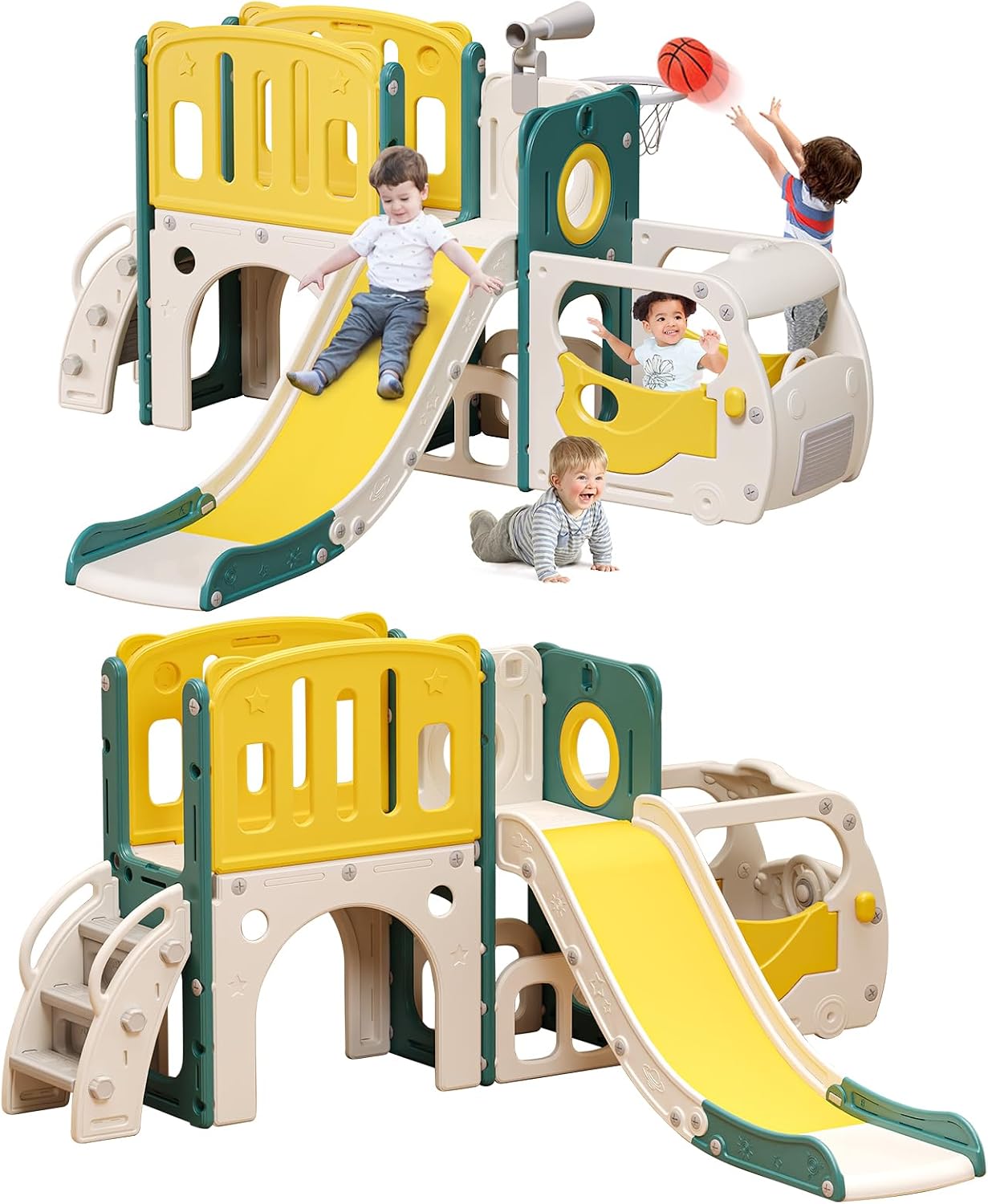 Toddler Slide Kids Slide Plays - Kids Outdoor Climber review and price