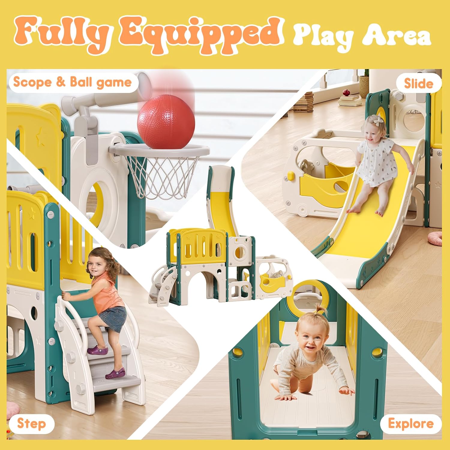 Toddler Slide Kids Slide Plays - Kids Outdoor Climber review and price