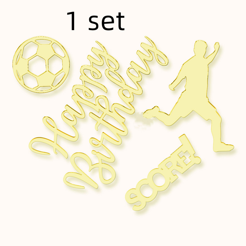 1set Gold Acrylic Happy Birthd - Kids Outdoor Merry Go Round review and price