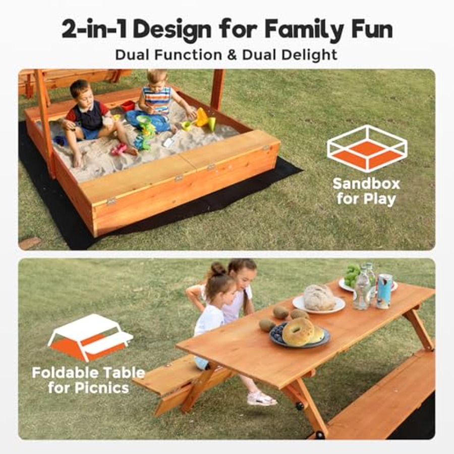 Backyard outdoor kids wooden s - Kids Outdoor Wooden Table review and price