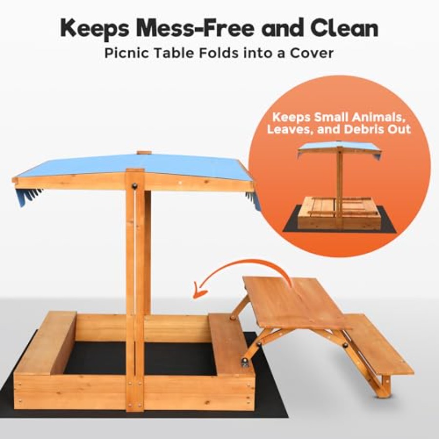 Backyard outdoor kids wooden s - Kids Outdoor Wooden Table review and price