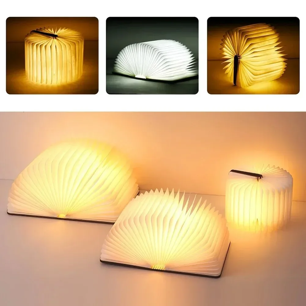 3D Book Light Folding Wooden C - Kids Outdoor Wooden Table review and price