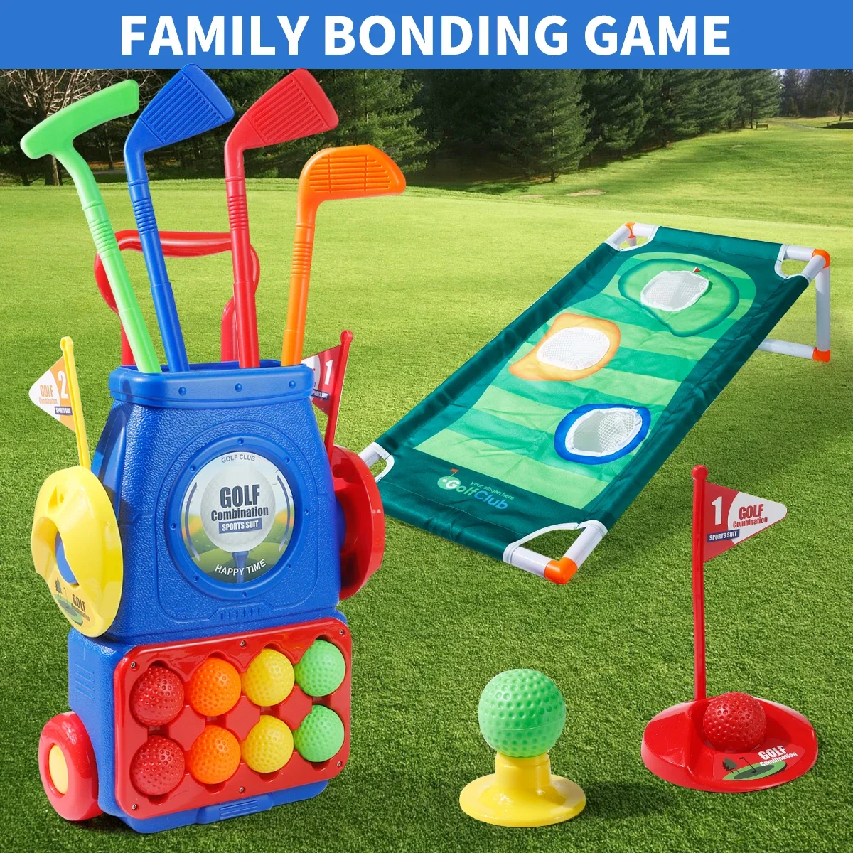 Upgraded Kids Golf Cart Toy wi - Kids Indoor Outdoor Cart review and price
