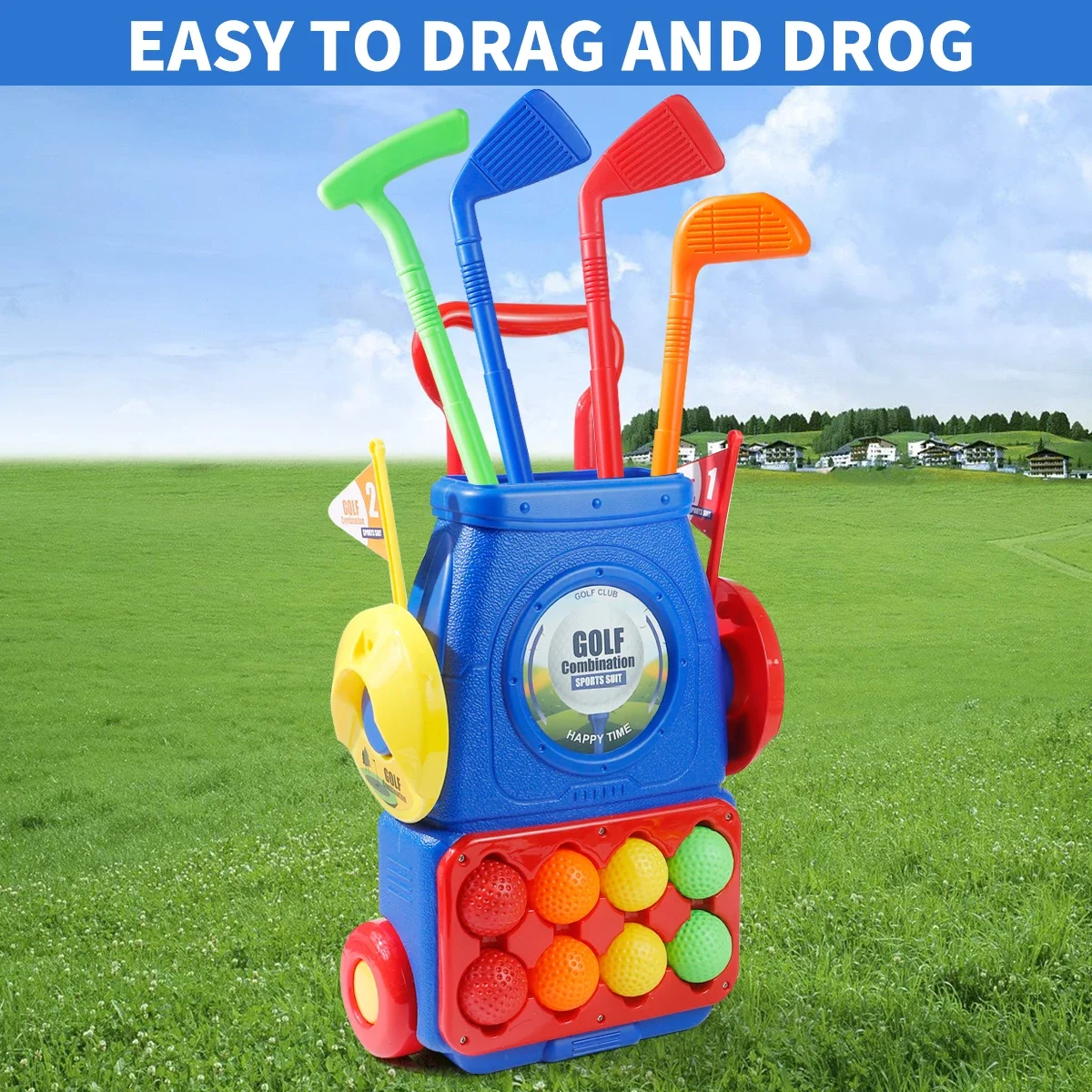 Upgraded Kids Golf Cart Toy wi - Kids Indoor Outdoor Cart review and price