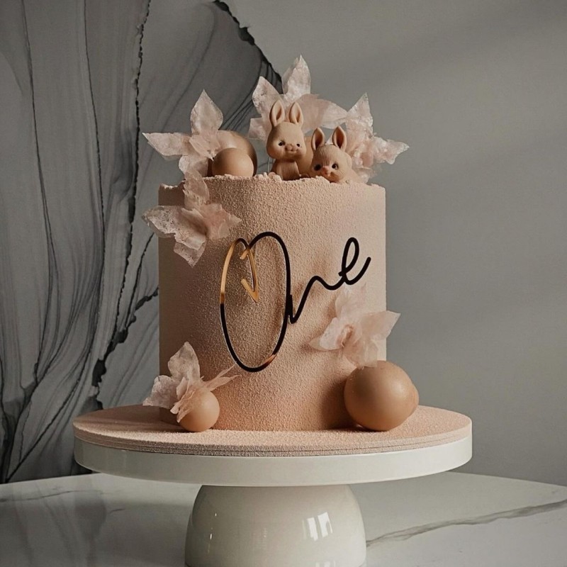 Acrylic Gold Letter One Cake T - Kids Outdoor Merry Go Round review and price