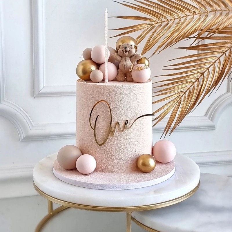 Acrylic Gold Letter One Cake T - Kids Outdoor Merry Go Round review and price