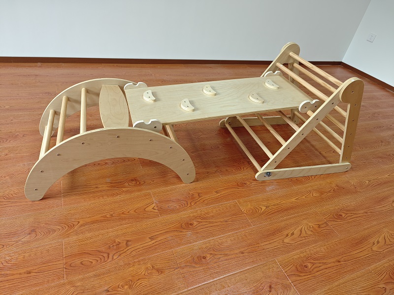 Hot Selling 3-in-1 Montessori  - Kids Outdoor Climbing Frame review and price