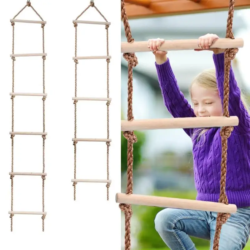 Kids Wooden Ladder Outdoor Act - Kids Outdoor Climber review and price