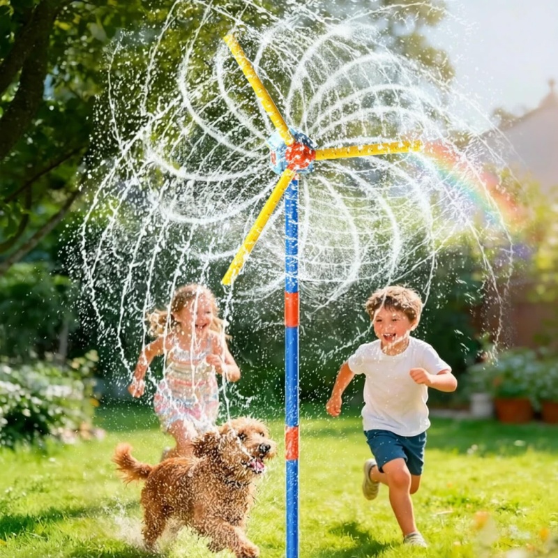 Windmill Water Sprinkler Garde - Kids Outdoor Yard Tools review and price