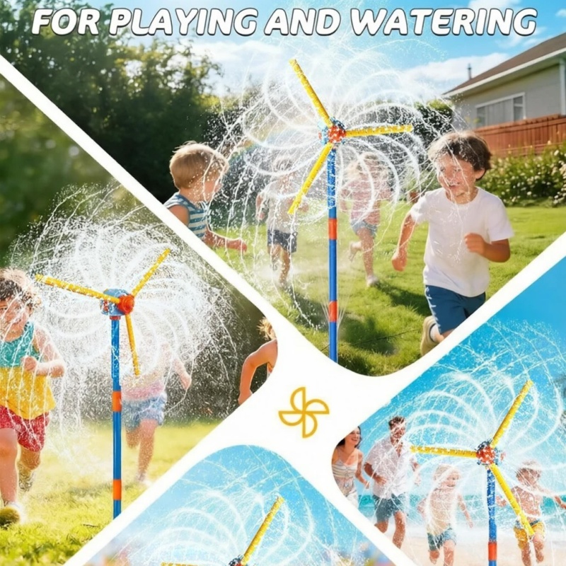 Windmill Water Sprinkler Garde - Kids Outdoor Yard Tools review and price