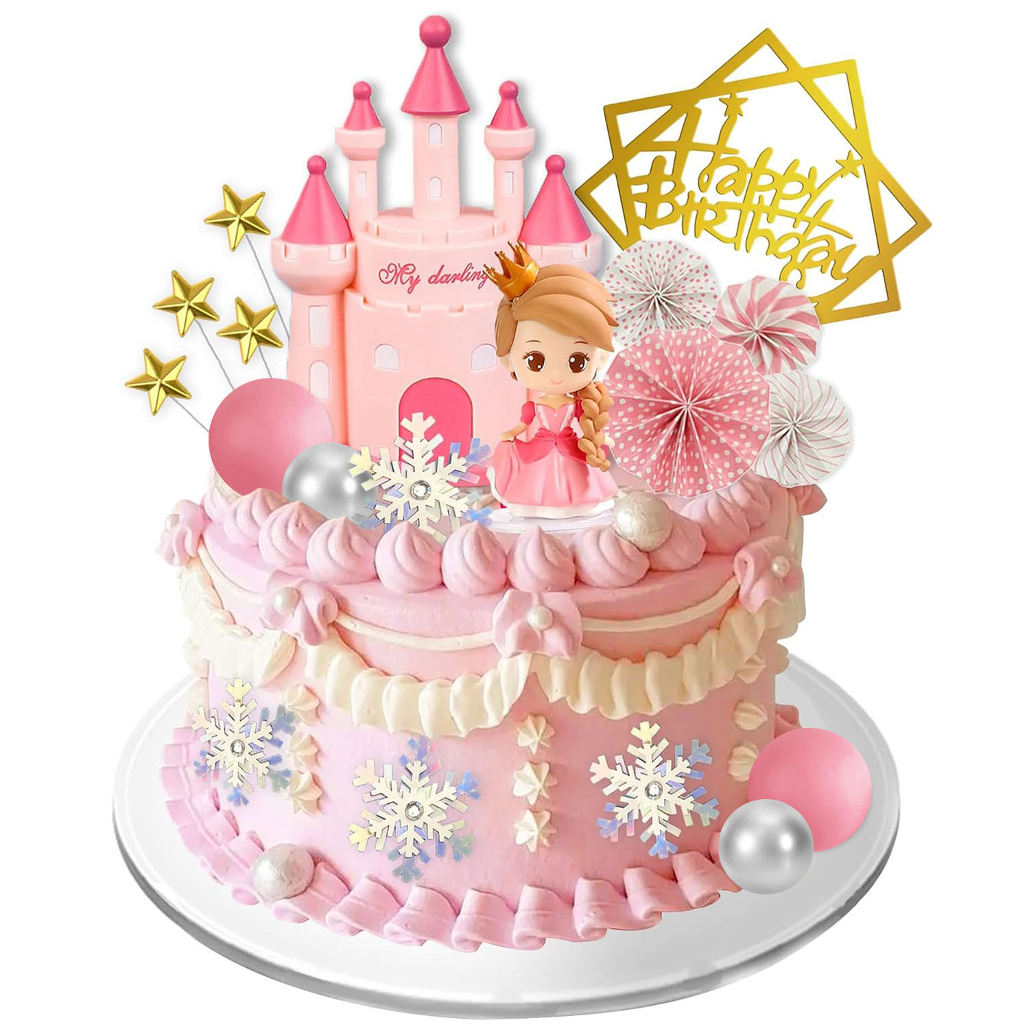 Princess Cake Topper Castle Ca - Kids Outdoor Merry Go Round review and price