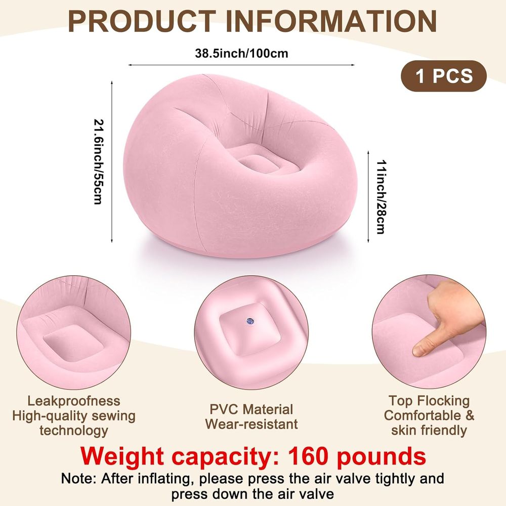 Inflatable Bean Bag Chairs, Pi - Kids Outdoor Seating review and price