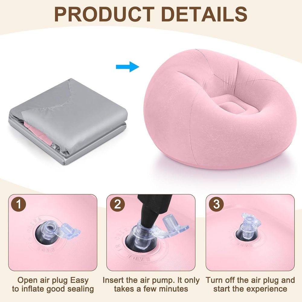 Inflatable Bean Bag Chairs, Pi - Kids Outdoor Seating review and price