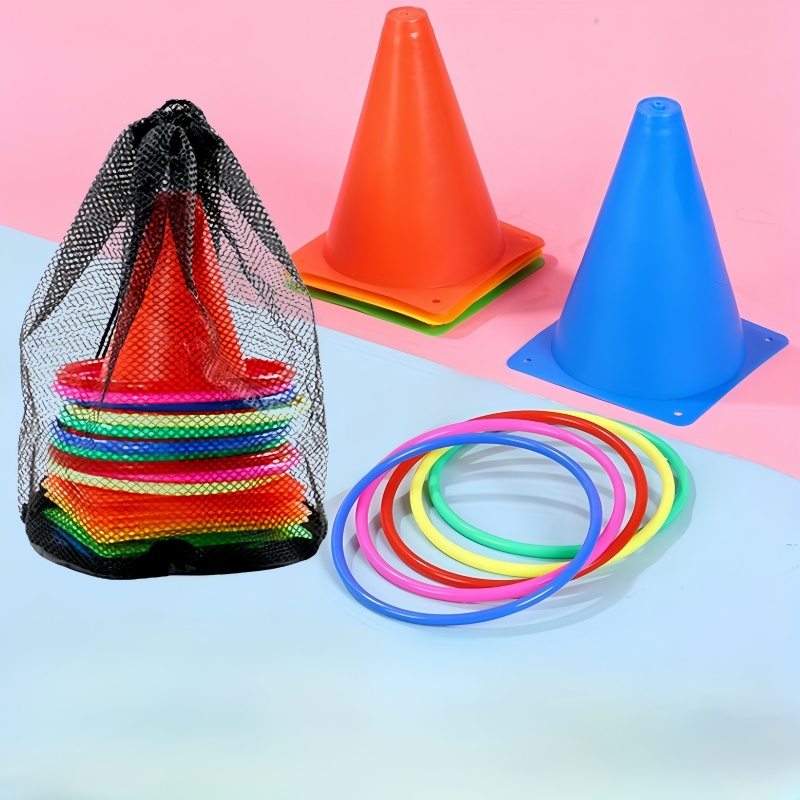 1Set Toss Cones Rings Party Ga - Kids Outdoor Yard Tools review and price