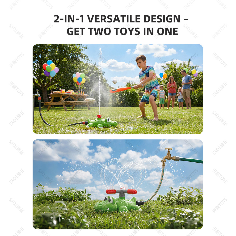 Cartoon Ejection Sprinkler Sum - Kids Outdoor Yard Tools review and price