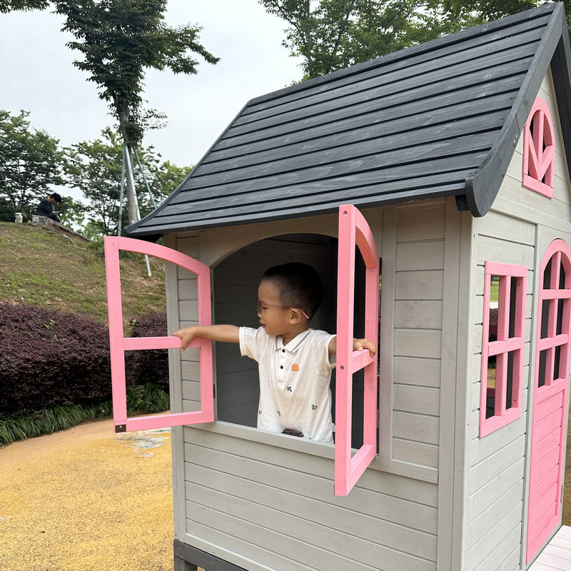 Kids log house, tree , outdoor - Kids Outdoor Doll House review and price