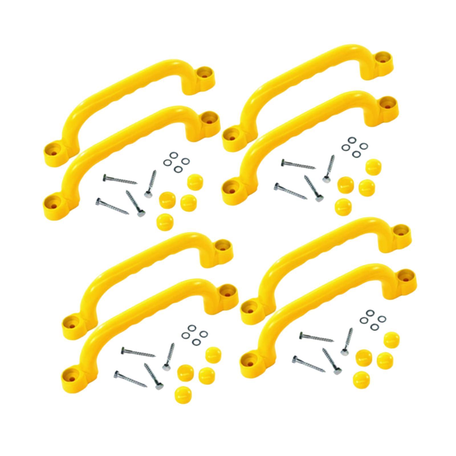 8 Pieces Climbing Handles Outd - Kids Outdoor Climbing Frame review and price