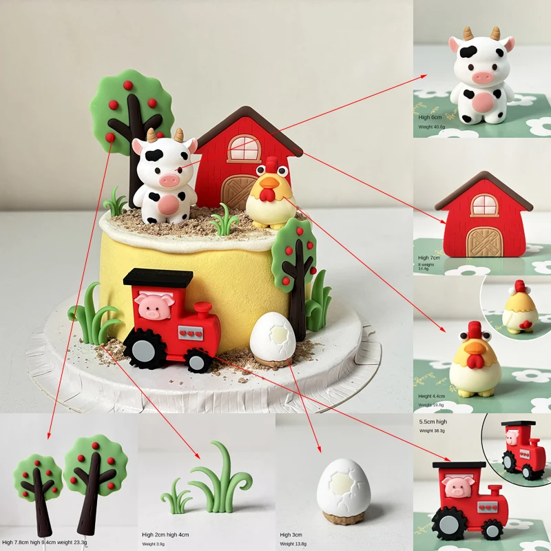 Cartoon Children's Cake Decora - Kids Outdoor Merry Go Round review and price