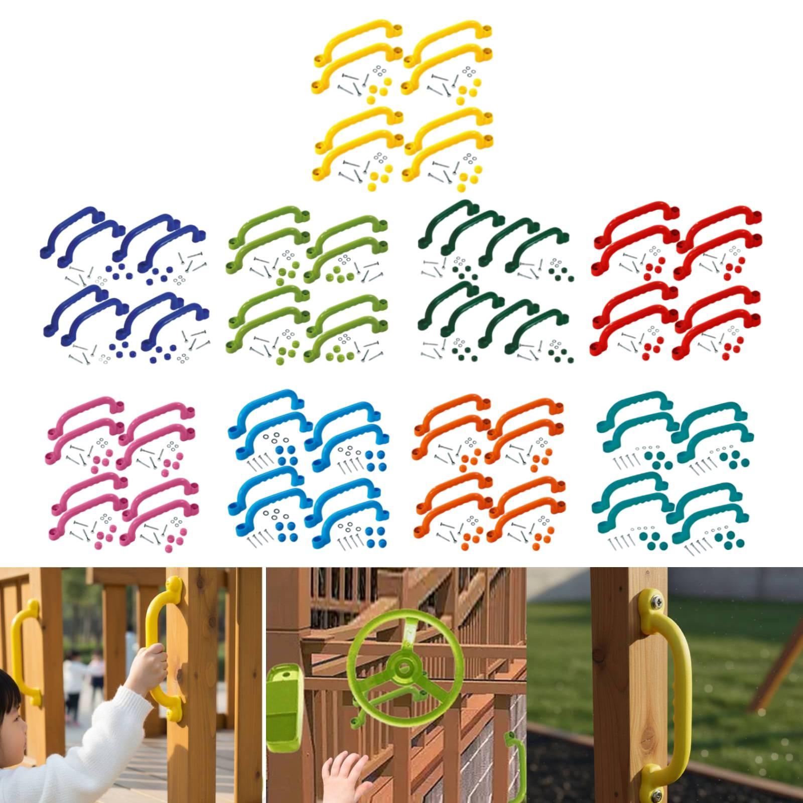8Pcs Climbing Frame Handles Ea - Kids Outdoor Climbing Frame review and price