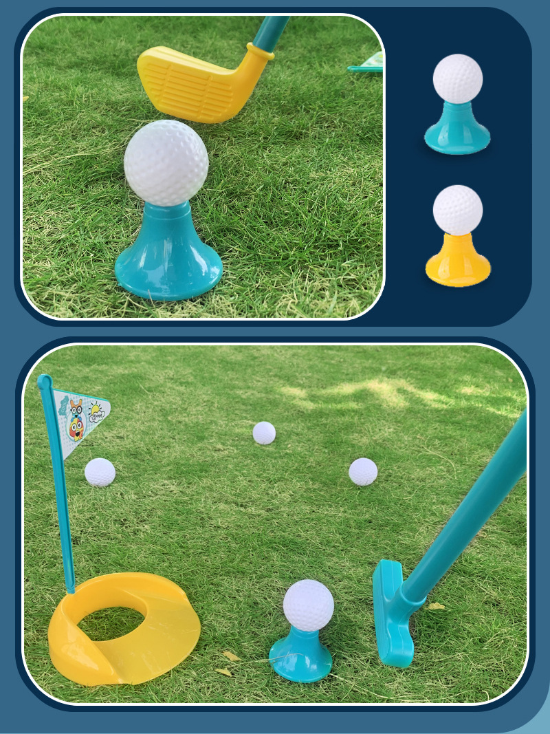 Kids Golf Toy Set with Golf Cl - Kids Indoor Outdoor Cart review and price