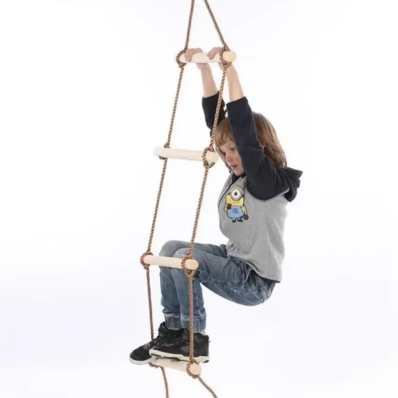 Children Climbing Rope Ladder  - Kids Outdoor Climber review and price