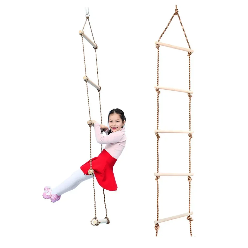 Children Climbing Rope Ladder  - Kids Outdoor Climber review and price