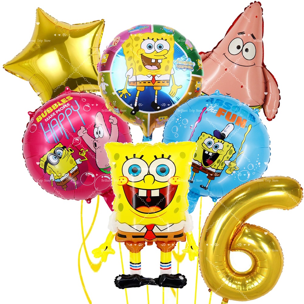 3/6/7Pcs SpongeBob SquarePants - Kids Outdoor Merry Go Round review and price