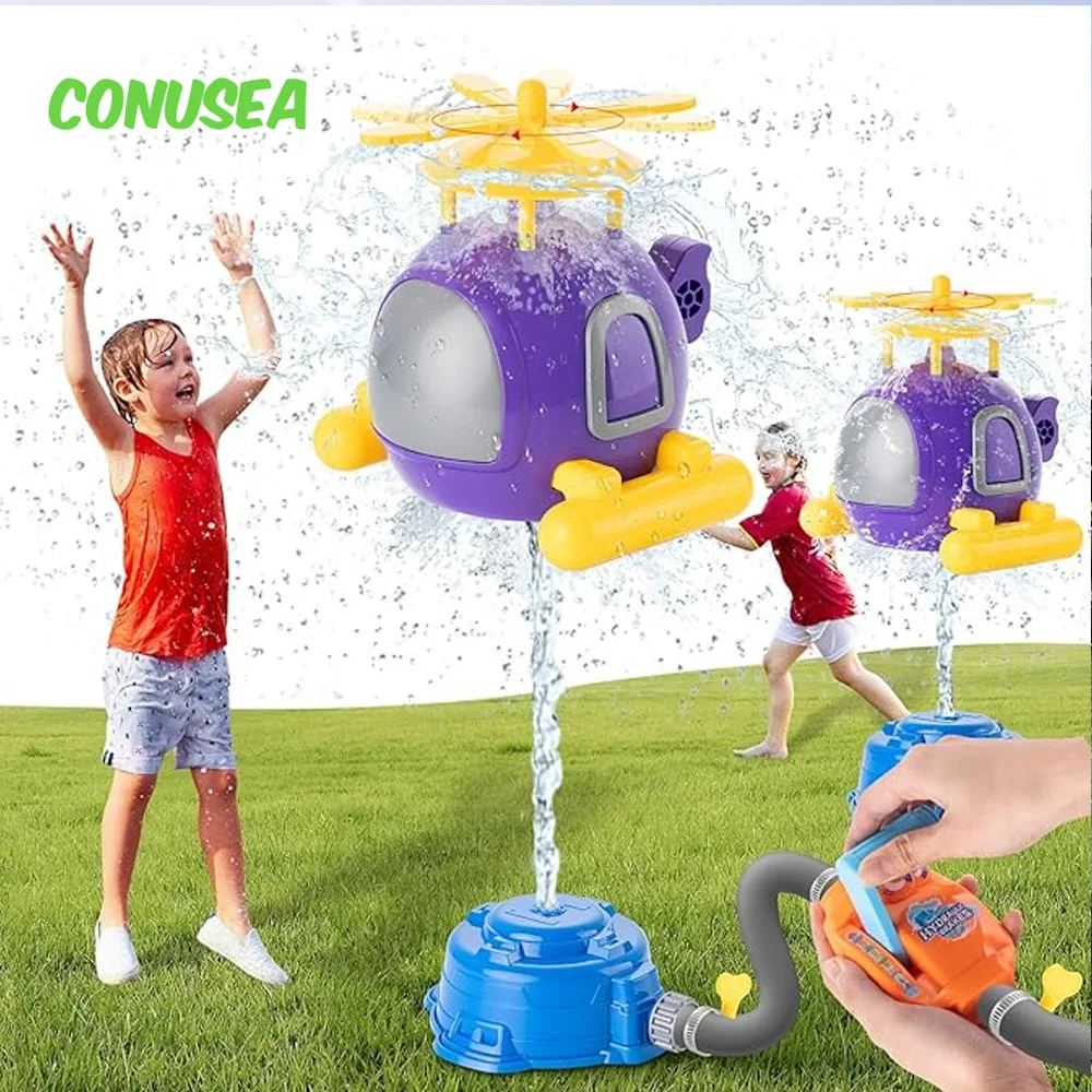 Helicopter Sprinkler Water Toy - Kids Outdoor Yard Tools review and price